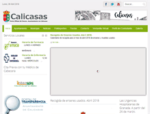 Tablet Screenshot of calicasas.es